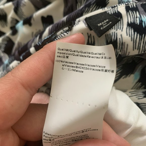 HUGO BOSS Vintage Tortoise Art Large Basic Shift Casual Women Mini Dress Leopard - Picture 11 of 12